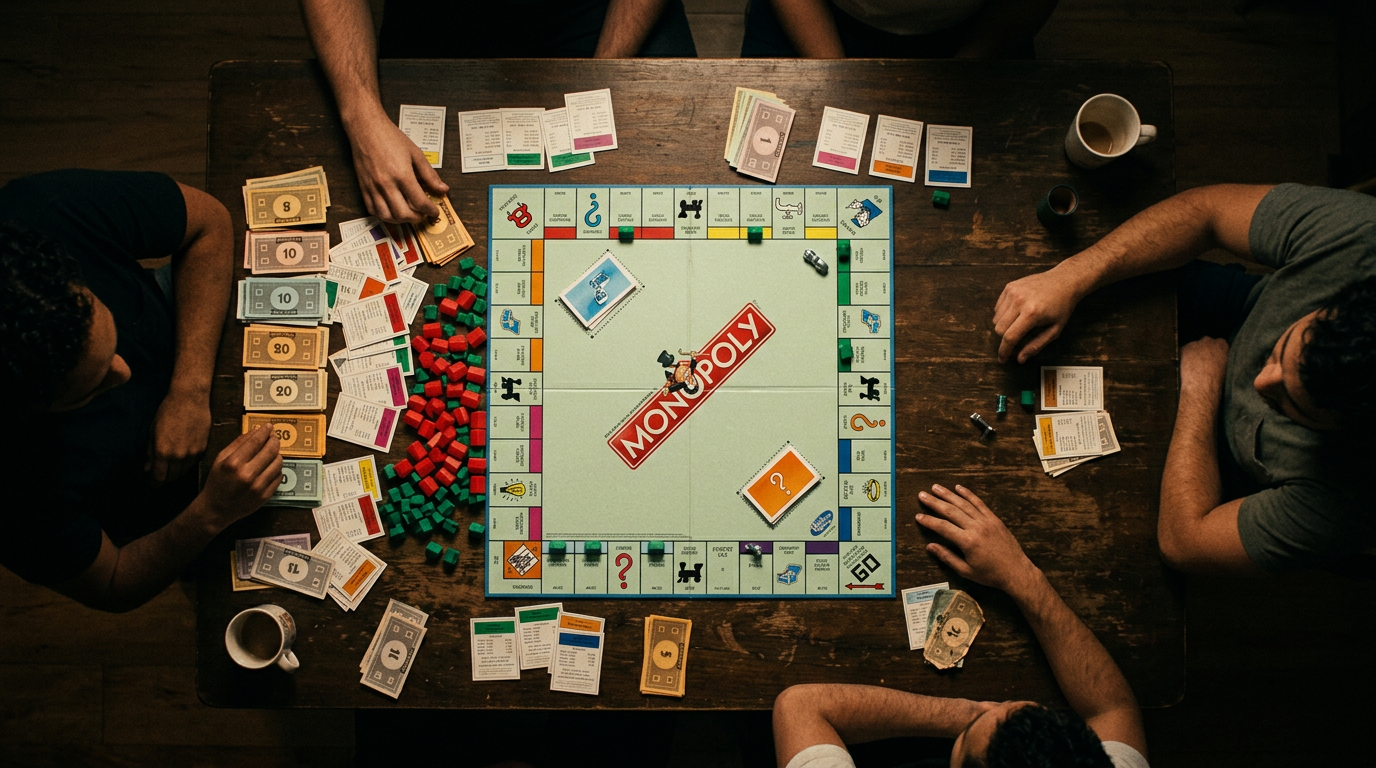 Are We Living a Game of Monopoly?